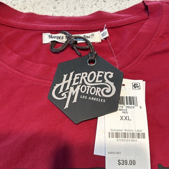 Heroes Motors t-shirt - Picture 4 of 7